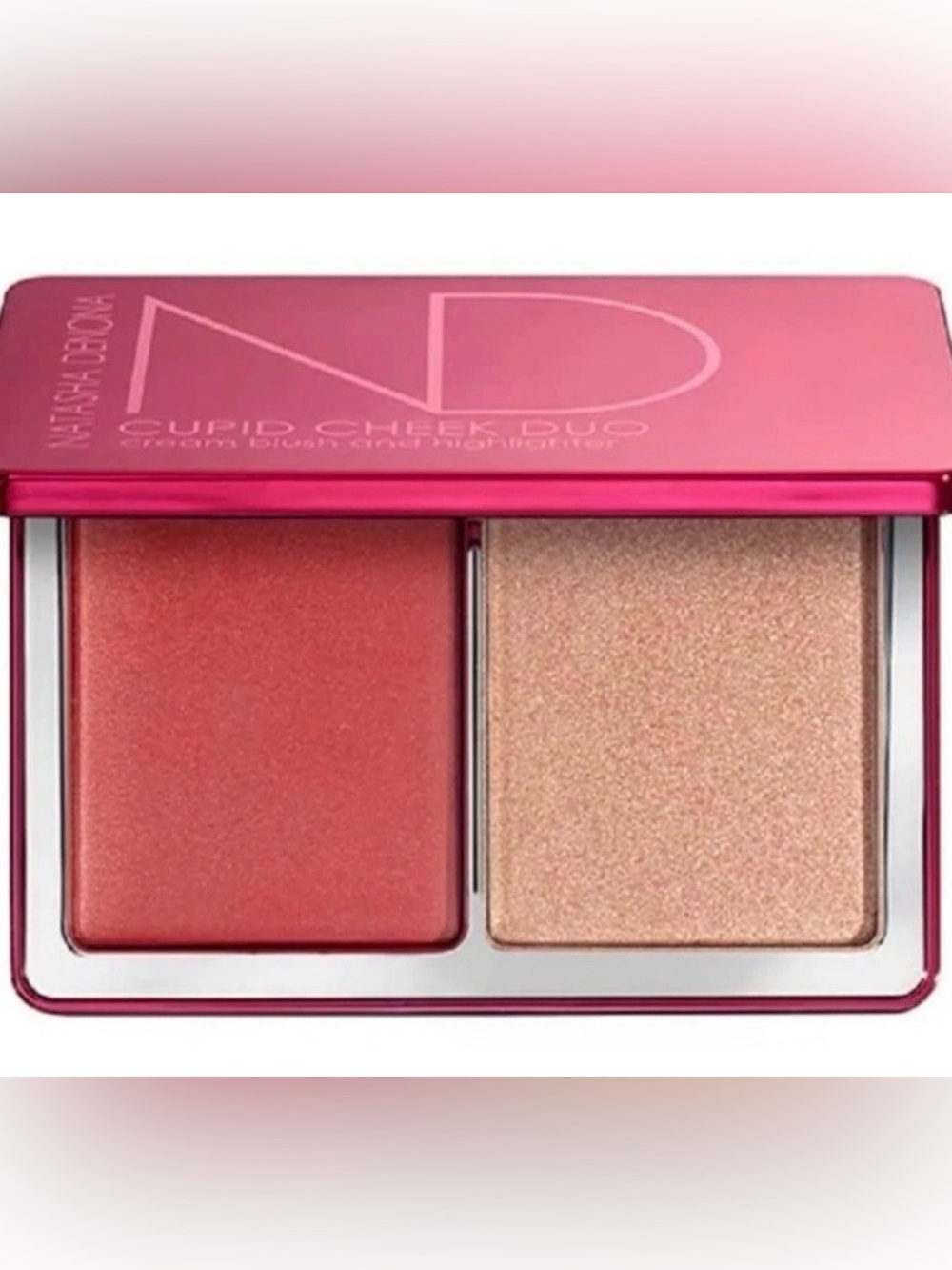 NIB-Natasha Denona Cupid Bundle-Cupid Eyeshadow Palette & Cupid Cheek Duo